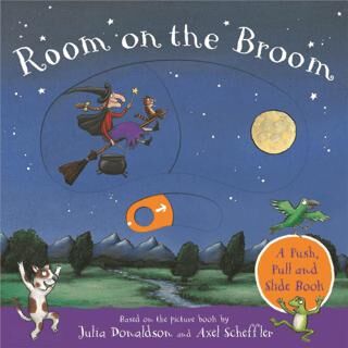 Room on the Broom: A Push, Pull and Slide Book - 1