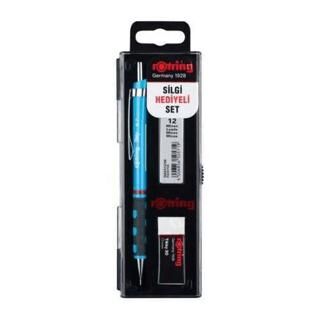 Rotring Tikky Min Silgi 3`lü Okul Seti 0.7 Açık Mavi - 1