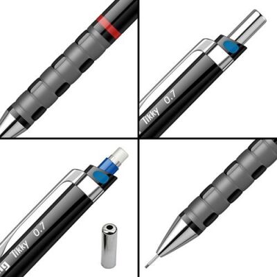 Rotring Tikky Rd Versatil Uçlu Kalem Siyah 0.7 Mm - 3