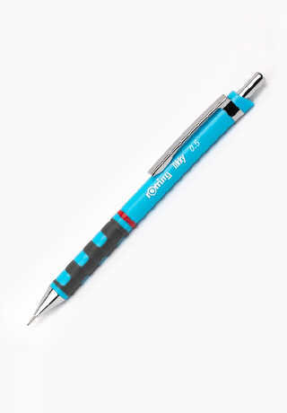 Rotring Tikky Versatil Uçlu Kalem Kurşun Kalem. Açık Mavi 0.5Mm