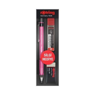 Rotring Visuclick Versatil Kalem Okul Seti Pembe 0.7 - 1