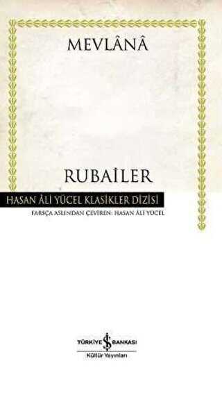 Rubailer - İş Bankası Kültür Yayınları