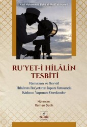 Ru`yet-i Hilalin Tesbiti - Tahkik Yayınları
