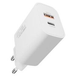 S-link SL-EC60 20W PD3.0-Quick Charge QC3.0 Type USB-C +USB A Hızlı Beyaz Ev Şarj Adaptör - S-link