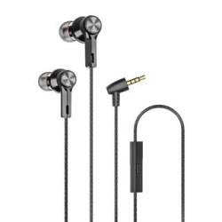 S-link SL-KU190 Mobil Telefon Uyumlu Siyah-Silver Kulak İçi Mikrofonlu Kulaklık - S-link