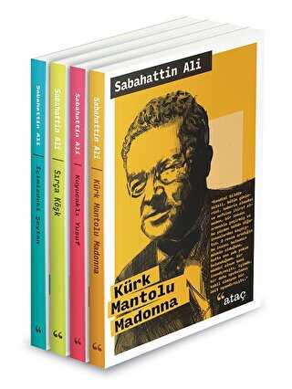 Sabahattin Ali Seti 4 Kitap Takım - Ataç Yayınları