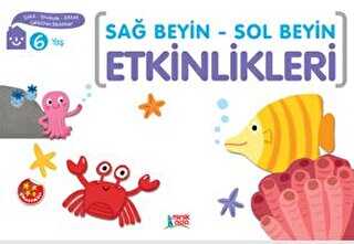 Sağ Beyin - Sol Beyin Etkinlikleri 6 Yaş - Minik Ada