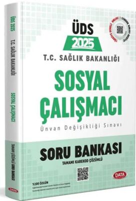 Data Yayınları Sağlık Bakanlığı ÜDS Sosyal Çalışmacı Soru Bankası - 1