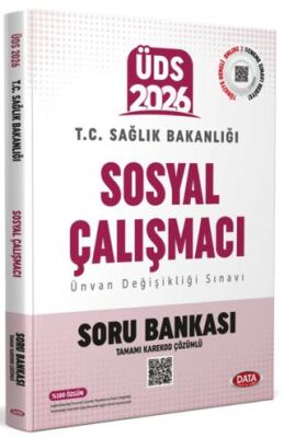 Sağlık Bakanlığı ÜDS Sosyal Çalışmacı Soru Bankası Tamamı Karekod Çözümlü - 1