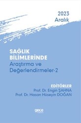 Sağlık Bilimlerinde Araştırma ve Değerlendirmeler 2 - Aralık 2023 - Gece Kitaplığı