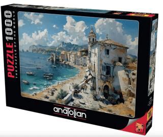 Sahil kasabası 1000 Parça Puzzle - 1