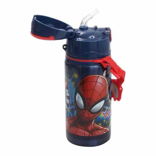 Şahin 42078 Spıderman Çelik Matara Salto 500Ml Crıme Fıg - 2