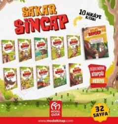 Sakar Sincap Hikaye Seti 10 Kitap - Model Çocuk