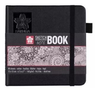 Sakura Eskiz Defteri Beyaz Kağıt 12x12cm 140Gr - 1
