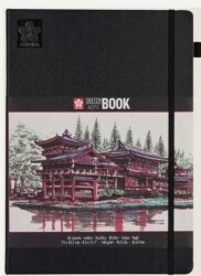 Sakura Eskiz Defteri Beyaz Kağıt 21x30cm 140Gr - Sakura