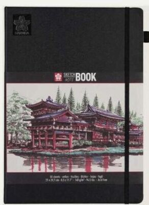 Sakura Eskiz Defteri Beyaz Kağıt 21x30cm 140Gr - 1