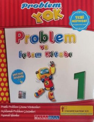 Salan Yayınları 1. Sınıf Problemler ve İşlem Kitabı - 1