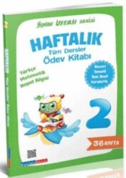 Salan Yayınları 2. Sınıf Tüm Dersler Haftalık Sınav Ustası Ödev Kitabı - Salan Yayınları