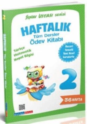 Salan Yayınları 2. Sınıf Tüm Dersler Haftalık Sınav Ustası Ödev Kitabı - 1