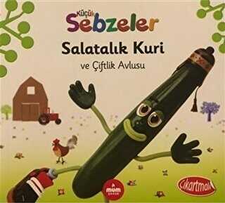 Salatalık Kuri ve Çiftlik Avlusu - Küçük Sebzeler - Mum Yayınları