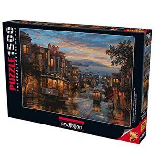 Anatolian Puzzle 1500 Parça San Francisco Sokakları - 1