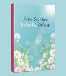 Sana Söz Yine Baharlar Gelecek Çizgili Defter - Mor Kelebek