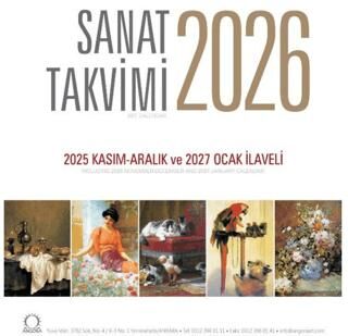 Sanat Takvimi 2026 Duvar Takvimi - 1