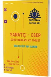 Çöz Kazan Yayınları Sanatçı Eser Soru Bankası ve Fihrist - Çöz Kazan Yayınları