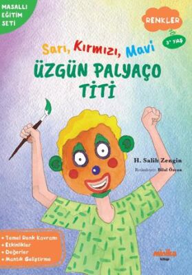 Sarı, Kırmızı, Mavi Üzgün Palyaço Titi - 1