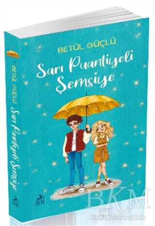 Sarı Puantiyeli Şemsiye - Ren Kitap