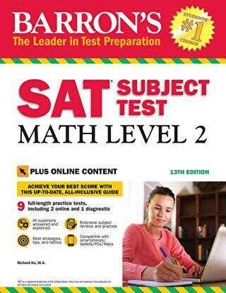 Barron`s Sat Subject Test Math Level 2