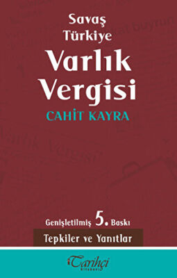 Savaş Türkiye Varlık Vergisi kapağı