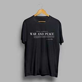 T-shirt Savaş Ve Barış - L