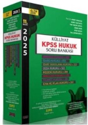 Savaş Yayınevi 2025 KPSS Külliyat Hukuk Soru Bankası - Savaş Yayınevi