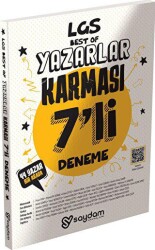 8. Sınıf LGS Best of 7`li Karma Deneme - Saydam Yayınları