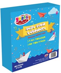Sayı Şekil Tabloları - 36 Parça - Yumurcak Yayınları