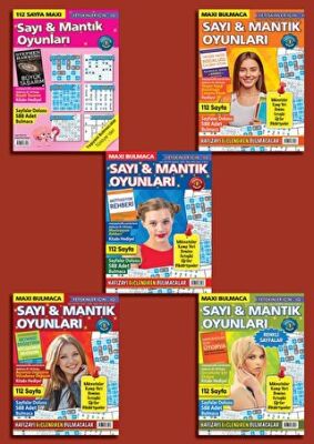 Sayı ve Mantık Oyunları 5’Li Set - 1