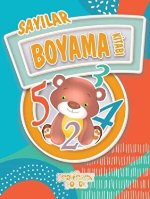 Sayılar Boyama Kitabı kapağı