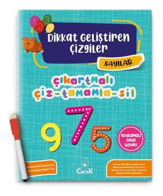 Sayılar - Dikkat Geliştiren Çizgiler - 1