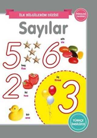 Sayılar - İlk Bilgilerim Dizisi - 0-6 Yaş Yayınları