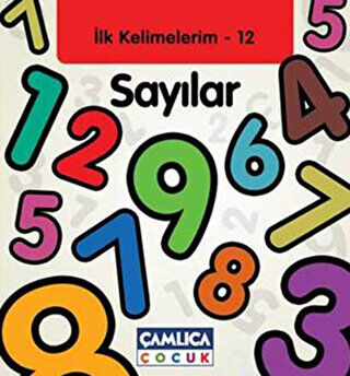 Sayılar - İlk Kelimelerim 12 kapağı