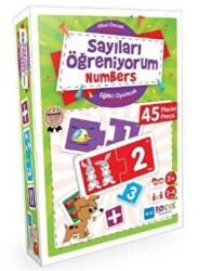 Blue Focus Sayıları Öğreniyorum Numbers 45 Parça - Blue Focus Yayınları