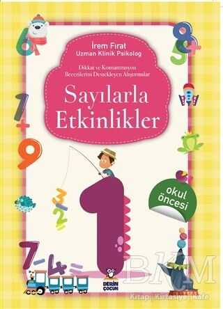 Sayılarla Etkinlikler 1 - Derin Çocuk Yayınları