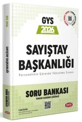 Sayıştay Başkanlığı 2026 GYS Soru Bankası Karekod Çözümlü - Data Yayınları