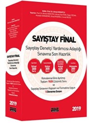 Sayıştay Final - Sayıştay Denetçi Yardımcısı Adaylığı Sınavına Son Hazırlık Soru Bankası 2019 - Savaş Yayınevi