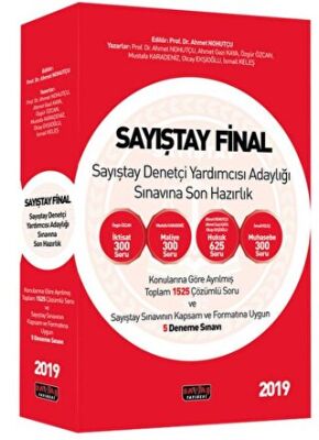 Sayıştay Final - Sayıştay Denetçi Yardımcısı Adaylığı Sınavına Son Hazırlık Soru Bankası 2019 - 1