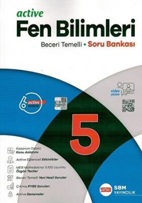 SBM Yayıncılık 5. Sınıf Fen Bilimleri Active Soru Bankası - 1