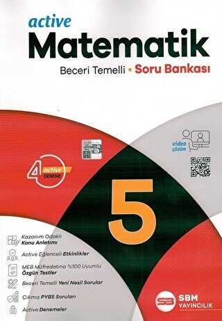 SBM Yayıncılık 5. Sınıf Matematik Active Soru Bankası