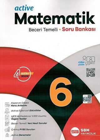 SBM Yayıncılık 6. Sınıf Matematik Active Soru Bankası