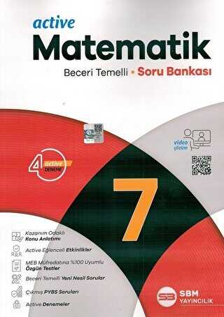 SBM Yayıncılık 7. Sınıf Matematik Active Soru Bankası